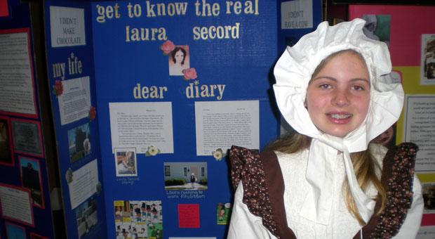 Ally's project Get to know the real Laura Secord.